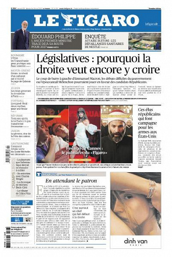 Le Figaro du Samedi 28 et Dimanche 29 Mai 2022