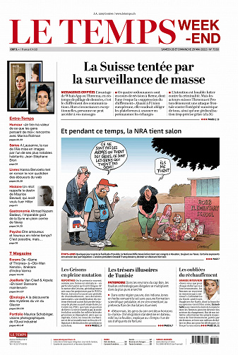 Le Temps du 28 et 29 Mai 2022