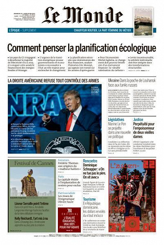 Le Monde du Dimanche 29 et Lundi 30 Mai 2022