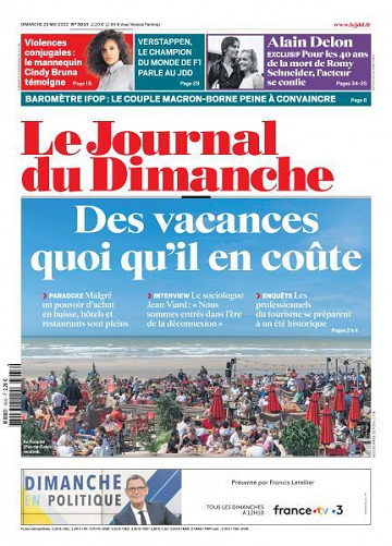 Le Journal du Dimanche - 29 Mai 2022