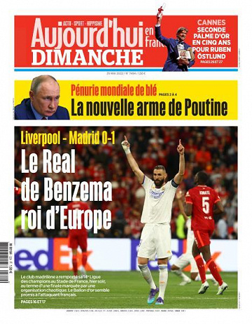 Aujourd’hui en France - 29 Mai 2022