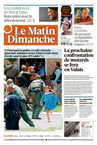 Le Matin Dimanche - 29 Mai 2022