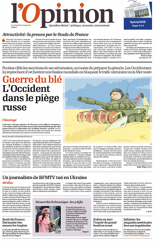 L'Opinion du Mardi 31 Mai 2022