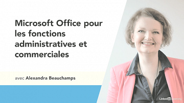 Linkedin - Microsoft Office pour les fonctions administratives et commerciales (2022)