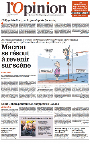 L'Opinion du Mercredi 1er Juin 2022