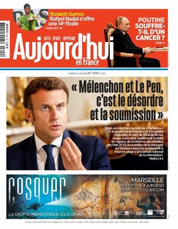 Aujourd’hui en France - 4 Juin 2022