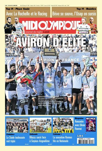 Midi Olympique Rouge - 6 Juin 2022