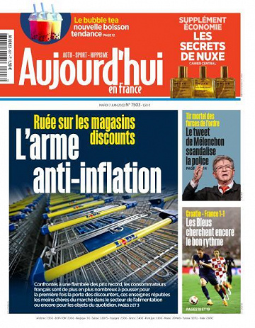 Aujourd’hui en France - 7 Juin 2022