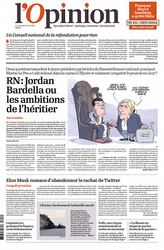 L'Opinion du Mardi 7 Juin 2022