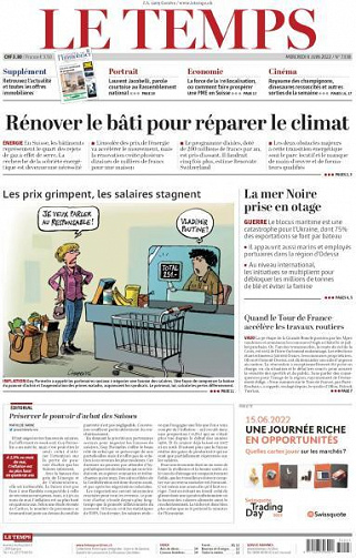 Le Temps - 8 Juin 2022