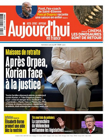 Aujourd’hui en France - 8 Juin 2022
