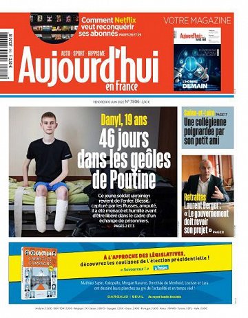 Aujourd’hui en France - 10 Juin 2022