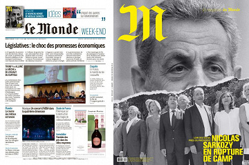 Pack Le Monde + M le Magazine du Monde - 11 Juin 2022