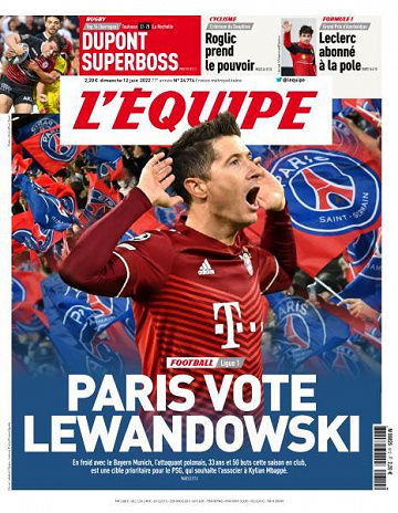 L’equipe du Dimanche 12 Juin 2022