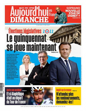 Aujourd’hui en France - 12 Juin 2022