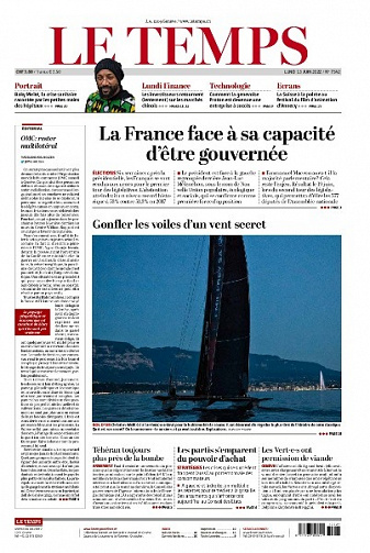 Le Temps - 13 Juin 2022