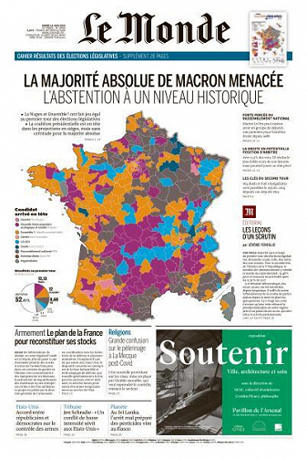 Le Monde du Mardi 14 Juin 2022