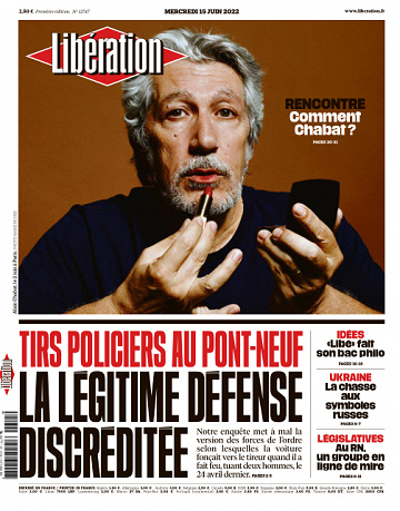 Libération du Mercredi 15 Juin 2022