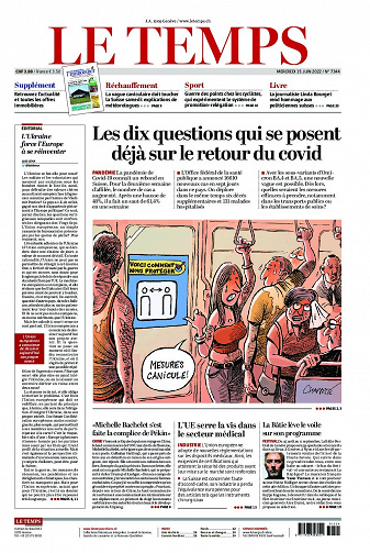 Le Temps - 15 Juin 2022