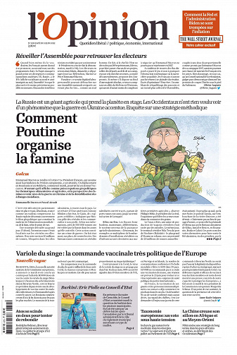 L’Opinion - 15 Juin 2022