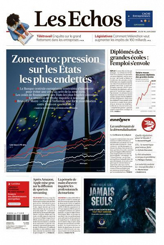 Les Echos du Jeudi 16 Juin 2022