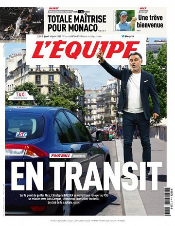 L’equipe du Jeudi 16 Juin 2022