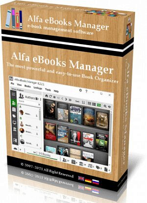 [Windows] Alfa eBooks Manager Pro / Web 8.4.99.1 Multilingual Portable