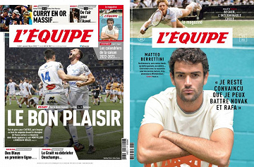 Pack L’Equipe + L’Equipe Magazine - Samedi 18 Juin 2022
