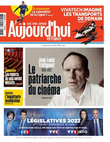 Aujourd’hui en France - 18 Juin 2022