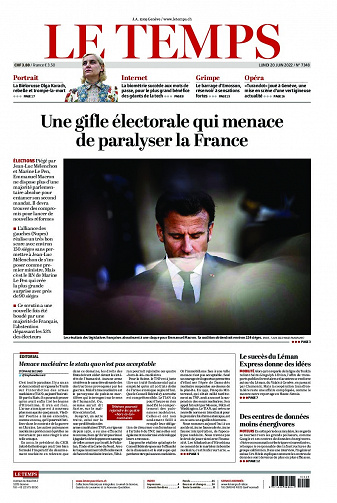 Le Temps - 20 Juin 2022