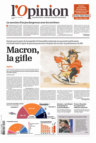 L'Opinion du Lundi 20 Juin 2022