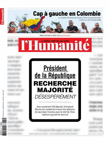 L’Humanite - 21 Juin 2022