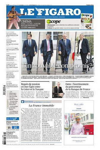 Le Figaro du Mercredi 22 Juin 2022