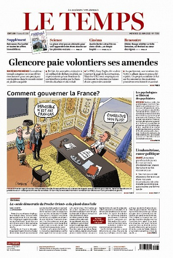 Le Temps - 22 Juin 2022