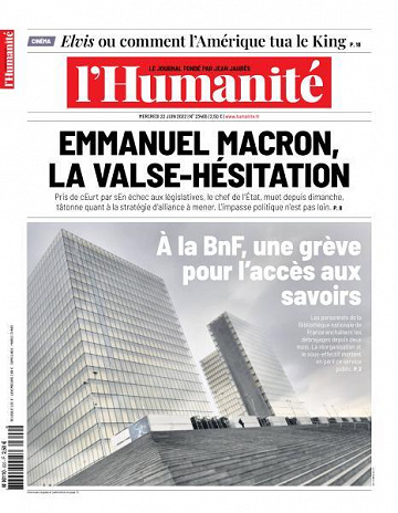 L’Humanite - 22 Juin 2022
