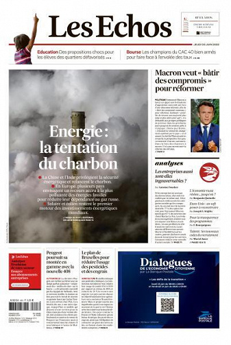 Les Echos du Jeudi 23 Juin 2022