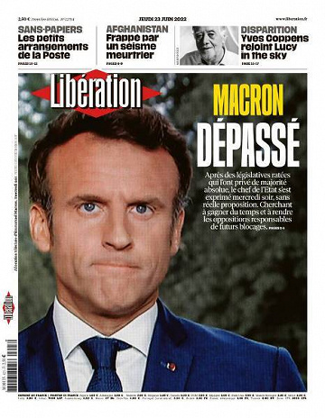 Libération du Jeudi 23 Juin 2022