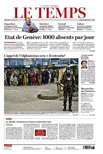 Le Temps - 23 Juin 2022