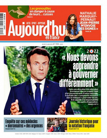 Aujourd’hui en France - 23 Juin 2022