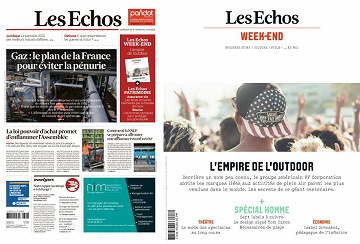 Pack Les Echos + Les Echos Week-end - Vendredi 24 Juin 2022