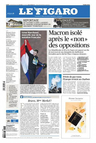 Le Figaro du Vendredi 24 Juin 2022
