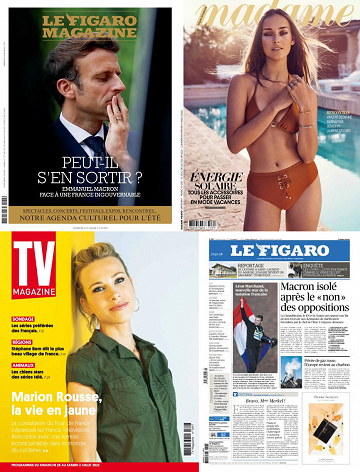 Pack Le Figaro et ses 3 suppléments - Vendredi 24 Juin 2022