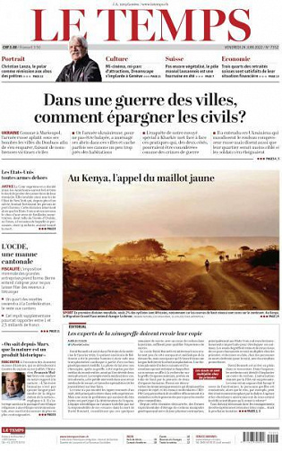 Le Temps - 24 Juin 2022