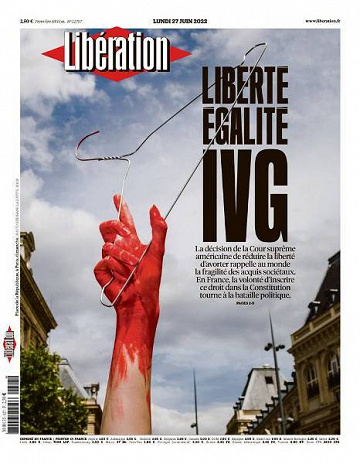 Libération du Lundi 27 Juin 2022