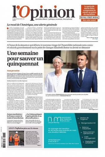 L’Opinion - 27 Juin 2022