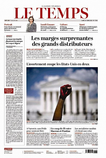 Le Temps - 27 Juin 2022