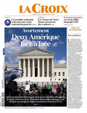 La Croix - 27 Juin 2022