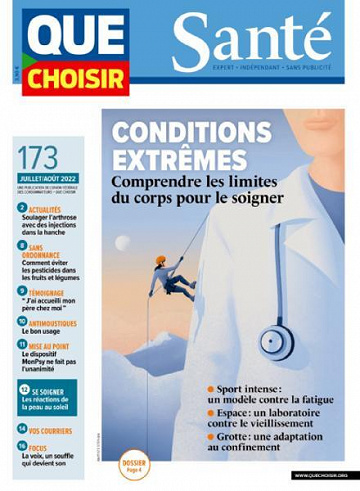 Que Choisir Santé - Juillet-Août 2022