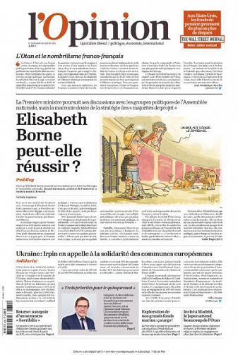 L’Opinion - 29 Juin 2022