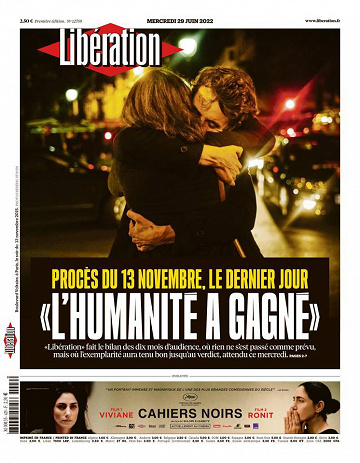 Libération du Mercredi 29 Juin 2022